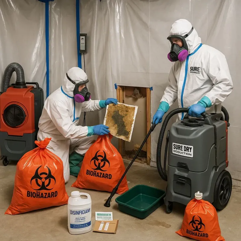 Contaminated Water Handling Protocols process in Byrnes Mill, MO