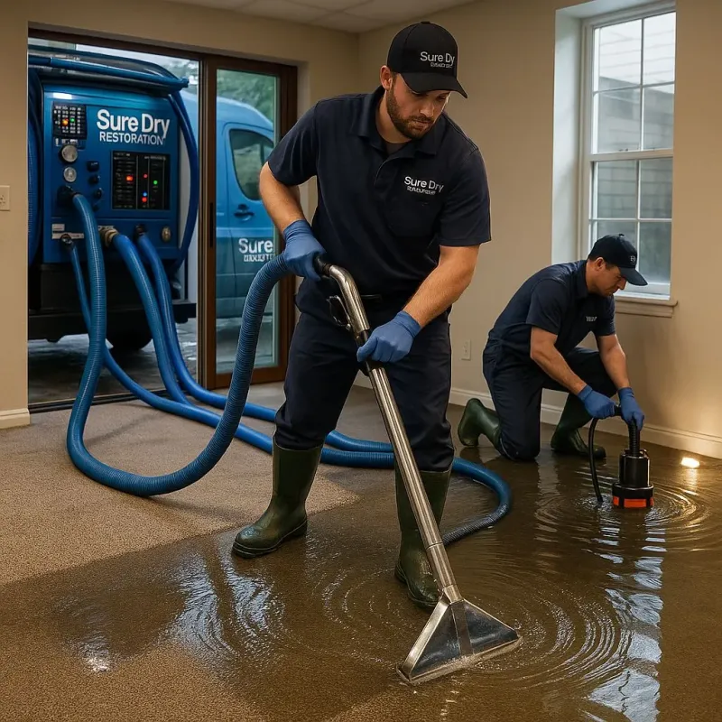 Water Extraction and Removal process in Byrnes Mill, MO
